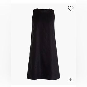 JCrew linen shift dress